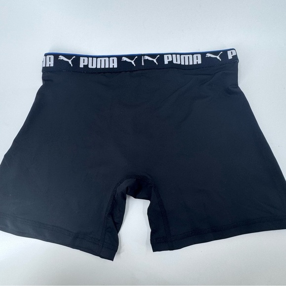 Puma Black Boxer Briefs with Elastic Logo Waistband - Picture 5 of 6